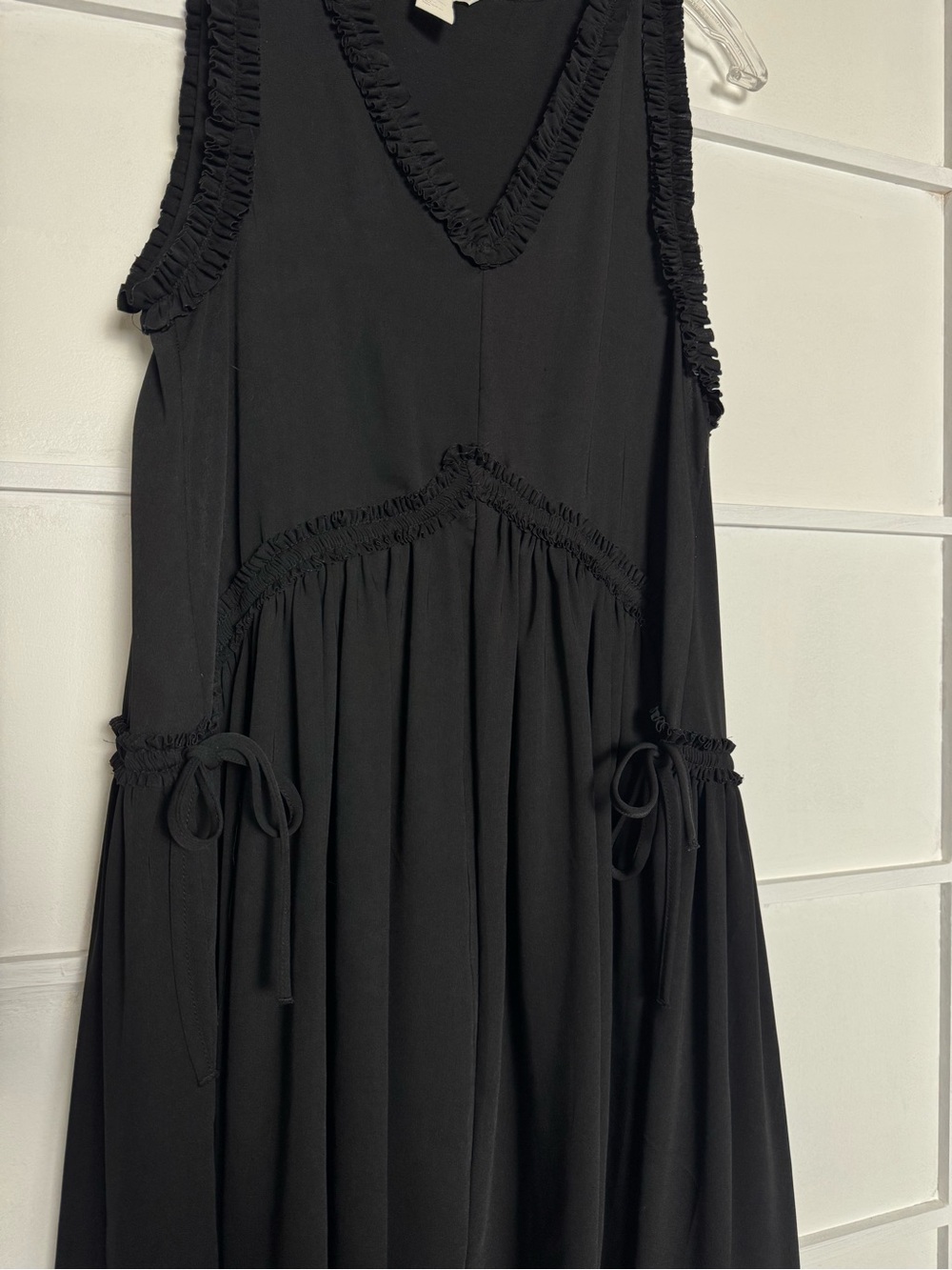 H&M Black Ruffle Summer Dress - Picture 2 of 5
